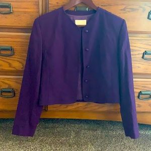 Pendleton Cropped Blazer 80s